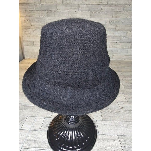 NWOT Jonathan Richards Ireland Wool Tweed Bucket Fedora Hat Size 6 3/4/55 - Picture 2 of 8